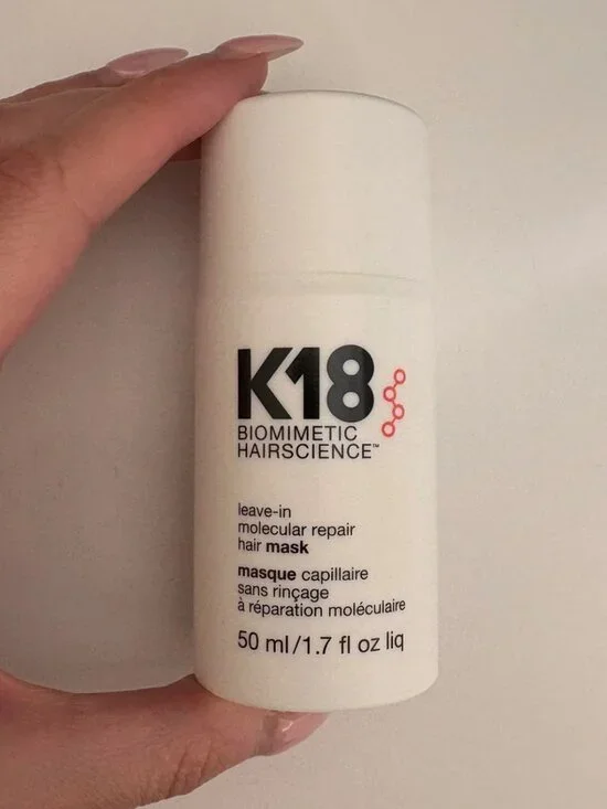 Pack of 2 K18 Leave-In Molecular Repair Hair Mask 50ml Salon Hair Treatment NEW - Picture 4 of 6